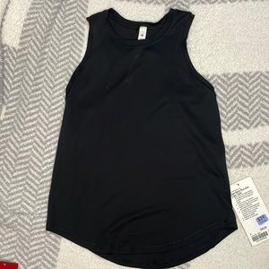 Lululemon High Neck Run and Train Tank size 2 NWT BLACK